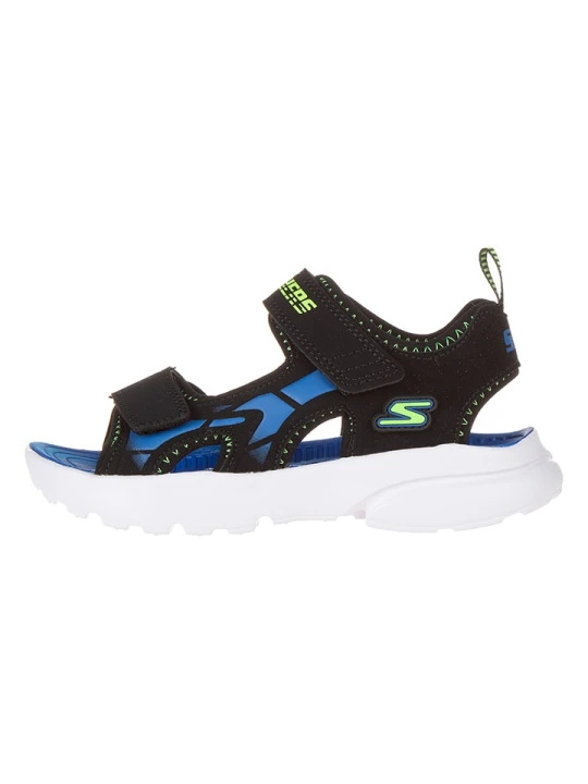 Zdjęcie produktu Skechers Sandały "Razor Splash Aqua Buddies" w kolorze granatowo-czarnym rozmiar: 30