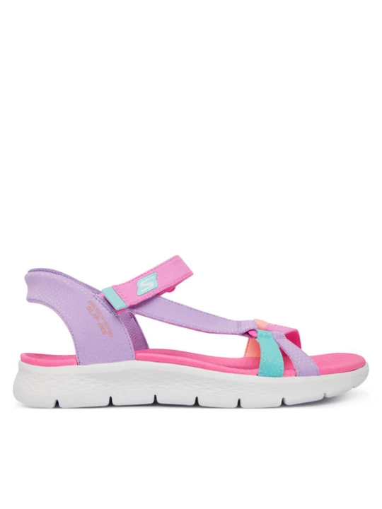 Zdjęcie produktu Skechers Sandały Slip-Ins: Go Walk Flex Sandal - Lots Of Sol 303028L / MLT Fioletowy