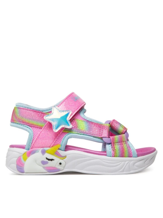 Zdjęcie produktu Skechers Sandały Unicorn Dreams Sandal-Dreamy Unicorns 303107L / PKMT Różowy