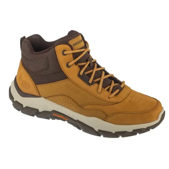 Zdjęcie produktu Skechers Santoro - Hopkins 205587-WTN, Męskie, Beżowe, buty zimowe, skóra naturalna, rozmiar: 43