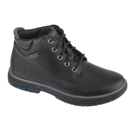 Zdjęcie produktu Skechers Segment 2.0 - Brogden 204394-BLK, Męskie, Czarne, buty zimowe, skóra licowa, rozmiar: 41