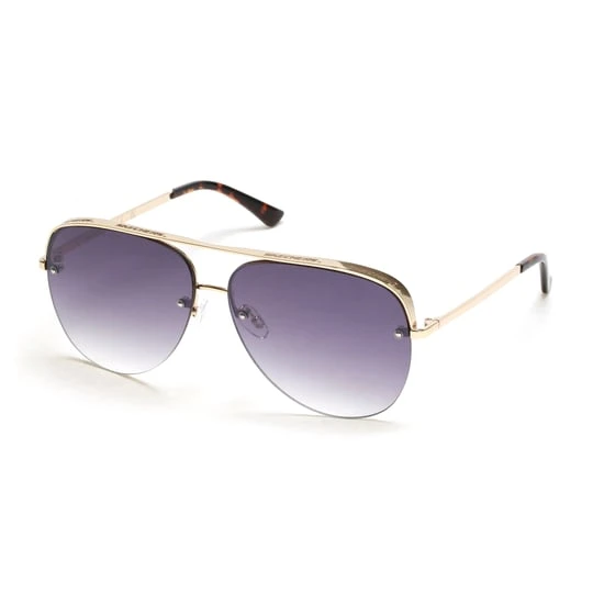 Zdjęcie produktu Skechers Semi-Rimless Metal Aviator - Jasny Zloty