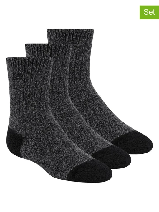 Zdjęcie produktu Skechers Skarpety (3 pary) w kolorze antracytowym rozmiar: 27, 5-35, 5