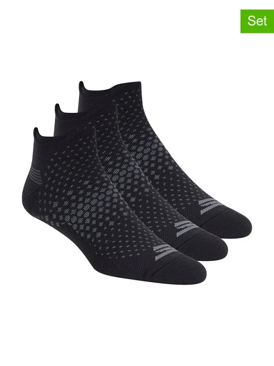 Zdjęcie produktu Skechers Skarpety (3 pary) w kolorze czarnym rozmiar: 39-42
