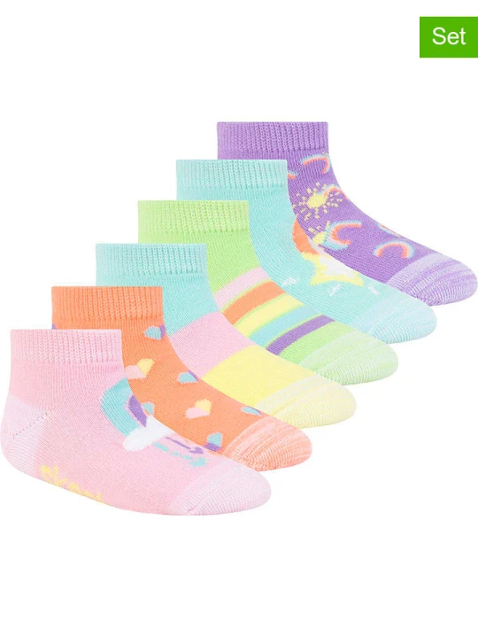 Zdjęcie produktu Skechers Skarpety (6 par) ze wzorem rozmiar: 27-30