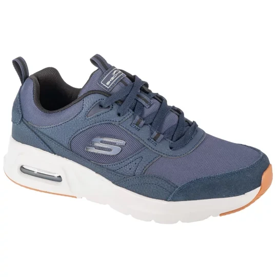 Zdjęcie produktu Skechers Skech-Air Court - Homegrown 232646-NVBK, Męskie, Granatowe, buty sneakers, skóra zamszowa, rozmiar: 44