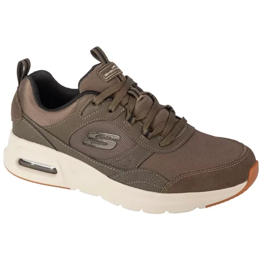 Zdjęcie produktu Skechers Skech-Air Court - Homegrown 232646-OLV, Męskie, Zielone, buty sneakers, skóra zamszowa, rozmiar: 42, 5