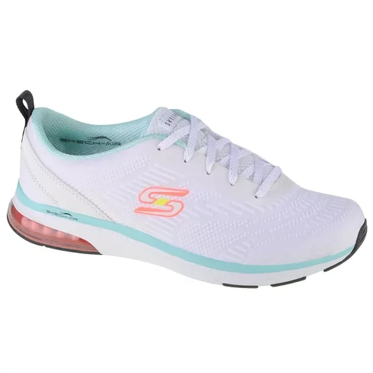 Zdjęcie produktu Skechers Skech-Air Edge - Mellow Days 104296-WMLT, Damskie, Białe, buty sneakers, tkanina, rozmiar: 36