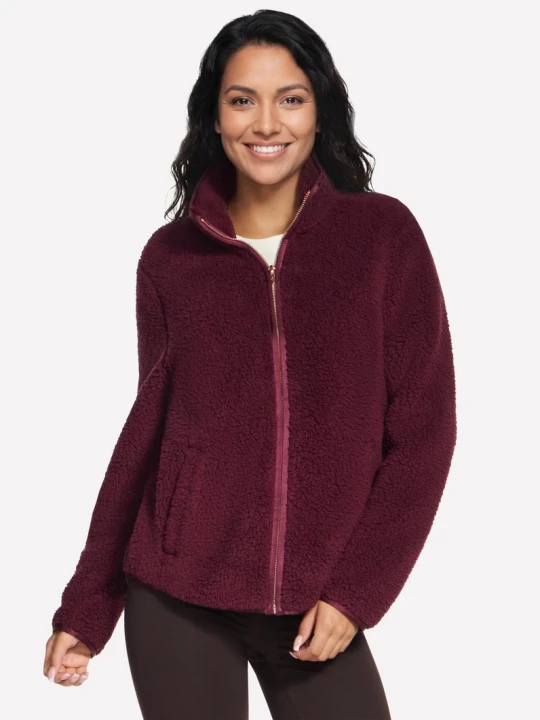 Zdjęcie produktu Skechers Skech-Sherpa Kurtka - Burgund / Rozowy