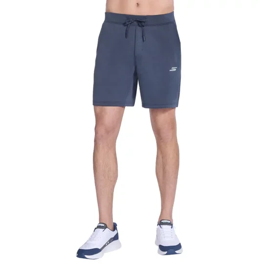 Zdjęcie produktu Skechers Skechluxe Elevate 2.0 Short SH168-CCNV, Męskie, Granatowe, spodenki, Rayon, rozmiar: L