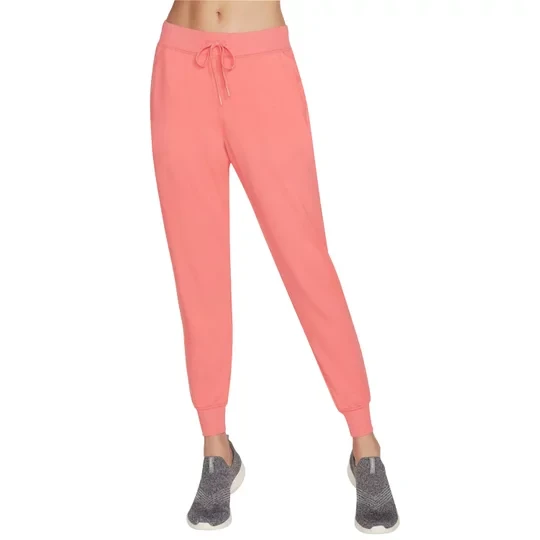 Zdjęcie produktu Skechers Skechluxe Restful Jogger Pant W03PT49-CRL, Damskie, Różowe, spodnie, Rayon, rozmiar: S