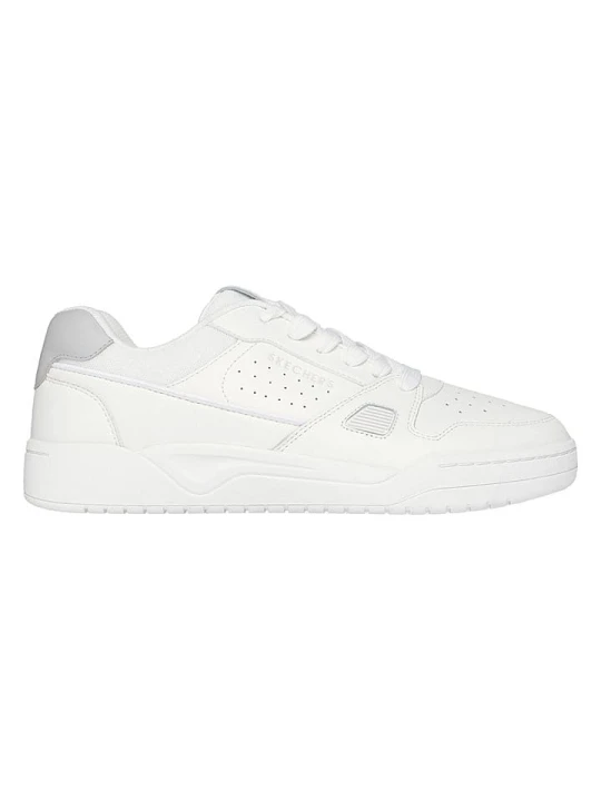 Zdjęcie produktu Skechers Skórzane sneakersy w kolorze białym rozmiar: 44