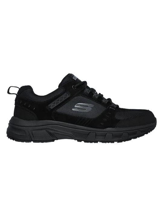 Zdjęcie produktu Skechers Skórzane sneakersy w kolorze czarnym rozmiar: 44