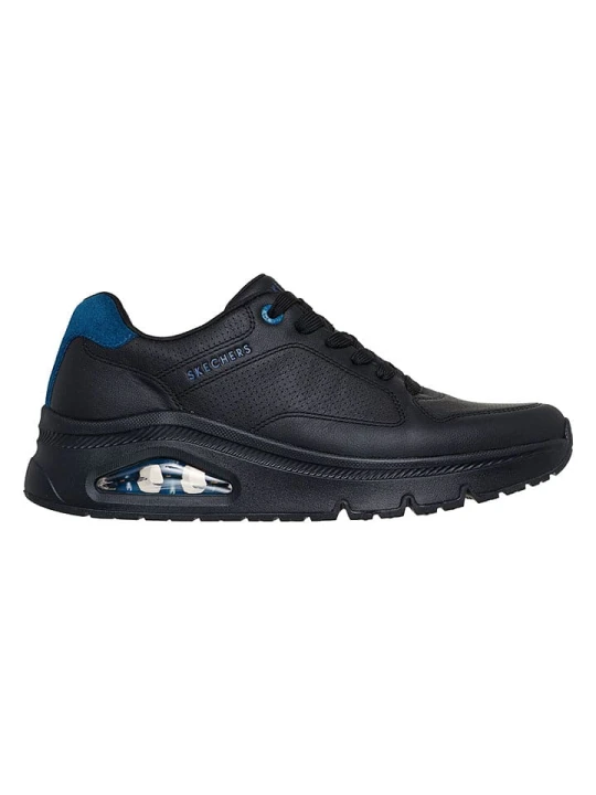 Zdjęcie produktu Skechers Skórzane sneakersy "Uno Icon" w kolorze czarnym rozmiar: 44