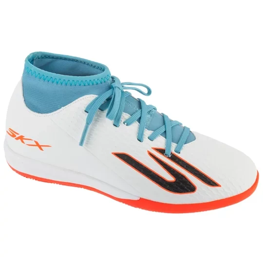Zdjęcie produktu Skechers Skx 2 High Jr Youth IC 252170L-WTQP, Dla chłopca, Białe, buty halowe - halówki, syntetyk, rozmiar: 33