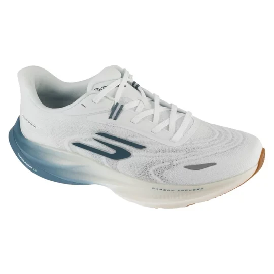 Zdjęcie produktu Skechers SKX Aero Spark 246200-WBL, Męskie, Białe, buty do biegania, przewiewna siateczka, rozmiar: 42