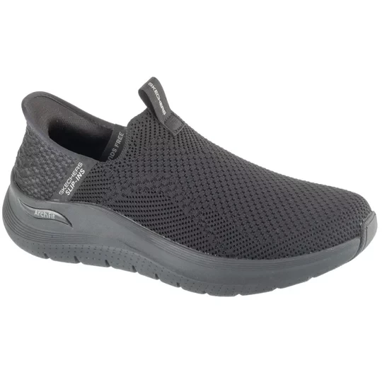 Zdjęcie produktu Skechers Slip-ins: Arch Fit 2.0 - Crayn 232900-BBK, Męskie, Czarne, buty sportowe, przewiewna siateczka, rozmiar: 41