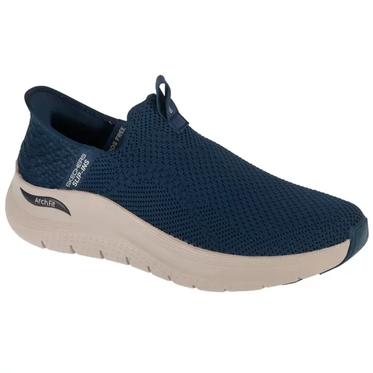 Zdjęcie produktu Skechers Slip-ins: Arch Fit 2.0 - Crayn 232900-NVY, Męskie, Granatowe, buty sportowe, przewiewna siateczka, rozmiar: 42