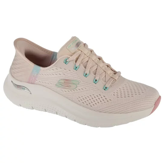 Zdjęcie produktu Skechers Slip-Ins: Arch Fit 2.0 - Easy Chic 150066-NTPK, Damskie, Beżowe, buty sportowe, tkanina, rozmiar: 36