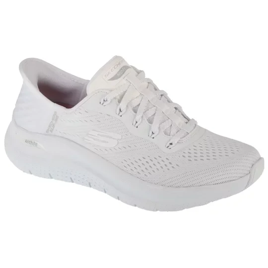 Zdjęcie produktu Skechers Slip-Ins: Arch Fit 2.0 - Easy Chic 150066-WHT, Damskie, Białe, buty sportowe, tkanina, rozmiar: 36