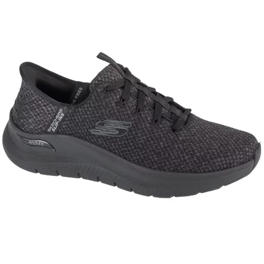 Zdjęcie produktu Skechers Slip-ins: Arch Fit 2.0 - Look Ahead 232462-BBK, Męskie, Czarne, buty sportowe, przewiewna siateczka, rozmiar: 41