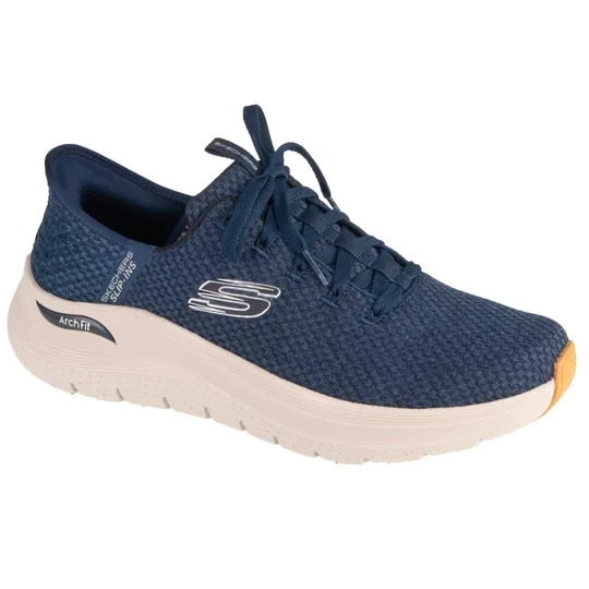 Zdjęcie produktu Skechers Slip-ins: Arch Fit 2.0 - Look Ahead 232462-NVY, Męskie, Granatowe, buty sportowe, przewiewna siateczka, rozmiar: 41