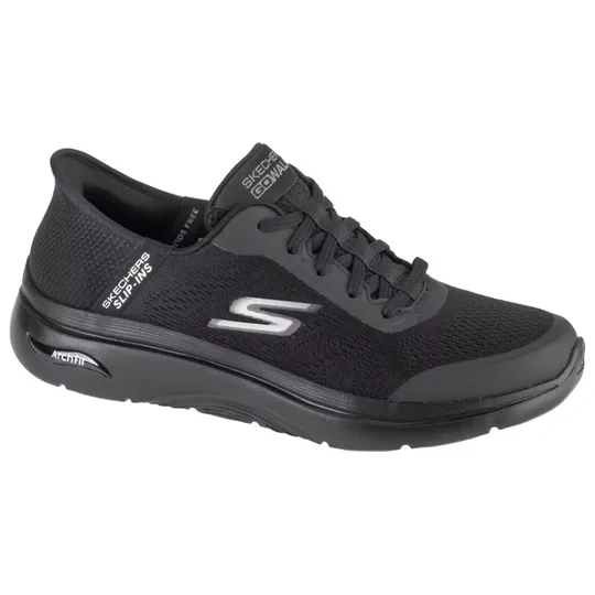 Zdjęcie produktu Skechers Slip-ins: Arch Fit 2.0 - Simplicity 2 216602-BBK, Męskie, Czarne, buty sportowe, przewiewna siateczka, rozmiar: 42