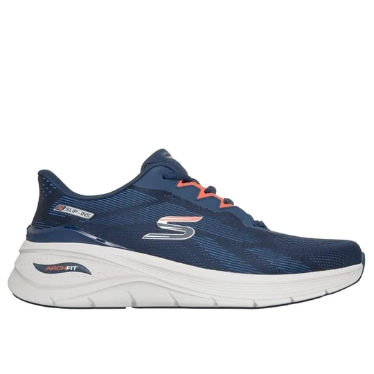 Zdjęcie produktu Skechers Slip-ins: Arch Fit 3.0 - Fiddow - Granatowy / Pomaranczowy