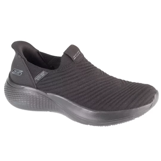Zdjęcie produktu Skechers Slip-Ins Bobs Infinity - Daily 117508-BBK, Damskie, Czarne, buty sneakers, tkanina, rozmiar: 36
