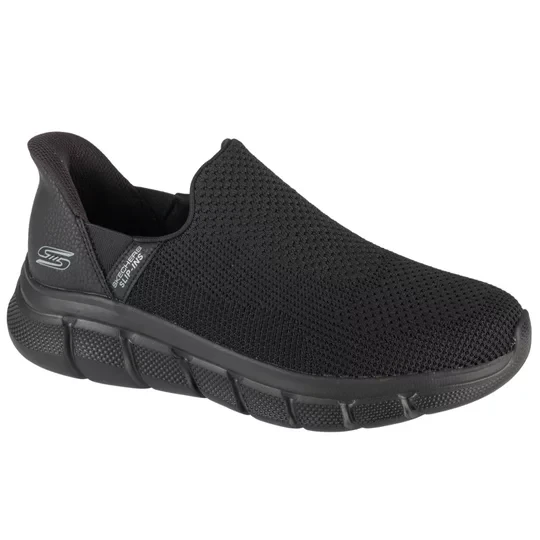 Zdjęcie produktu Skechers Slip-Ins: Bobs Sport B Flex - Resilient Edge 118306-BBK, Męskie, Czarne, buty sneakers, tkanina, rozmiar: 41