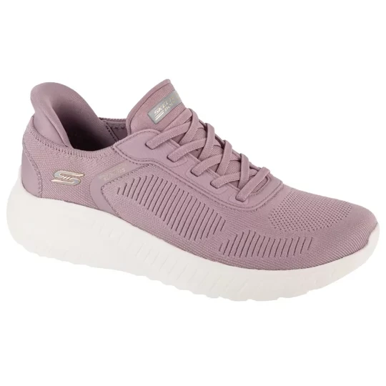 Zdjęcie produktu Skechers Slip-Ins: BOBS Sport Squad Chaos - Current Muse 117497-LAV, Damskie, Fioletowe, buty sneakers, tkanina, rozmiar: 36