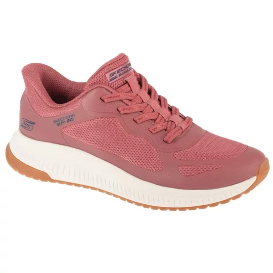 Zdjęcie produktu Skechers Slip-Ins: Bobs Squad 4 - Staple Look 117624-ROS, Damskie, Różowe, buty sneakers, tkanina, rozmiar: 36