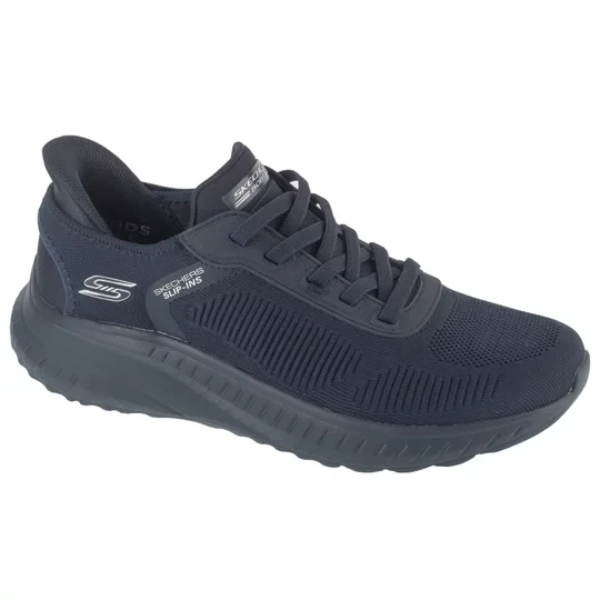 Zdjęcie produktu Skechers Slip-Ins: BOBS Squad Chaos - Solid Step 118312-DKNV, Męskie, Granatowe, buty sneakers, tkanina, rozmiar: 41