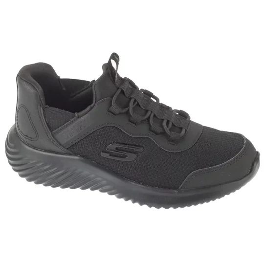 Zdjęcie produktu Skechers Slip-Ins: Bounder - Brisk-Burst 403822L-BBK, Dla dziewczynki, Czarne, buty sneakers, tkanina, rozmiar: 30