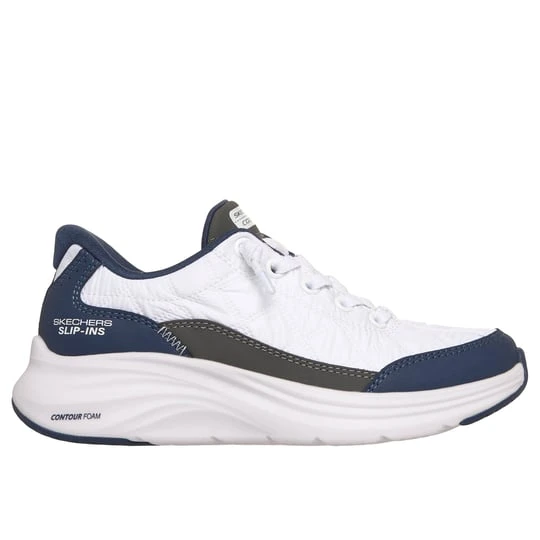 Zdjęcie produktu Skechers Slip-ins: Contour Foam - Cozy Fit - Bialy / Granatowy