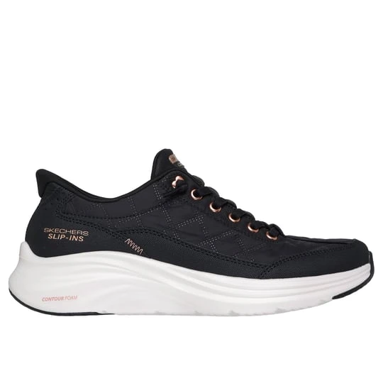 Zdjęcie produktu Skechers Slip-ins: Contour Foam - Cozy Fit Golden Hour - Czarny/Rozowe Zloto