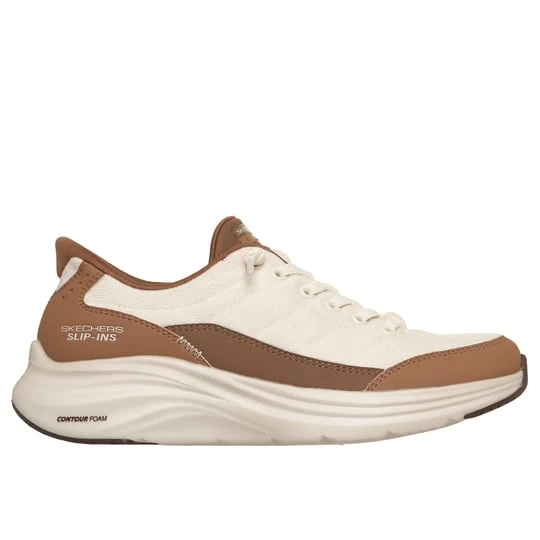 Zdjęcie produktu Skechers Slip-ins: Contour Foam - Cozy Fit Luxe Comfort - Naturalny / Brazowy
