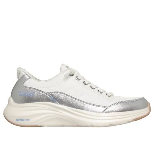 Zdjęcie produktu Skechers Slip-ins: Contour Foam - Metallic Dream - Bialy / Srebrny