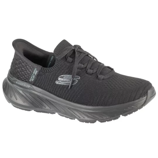 Zdjęcie produktu Skechers Slip-Ins: Edgeride - Impression 150470-BBK, Damskie, Czarne, buty sneakers, tkanina, rozmiar: 36