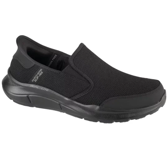 Zdjęcie produktu Skechers Slip-Ins: Equalizer 5.0 - Drayze 232926-BBK, Męskie, Czarne, buty sneakers, tkanina, rozmiar: 42