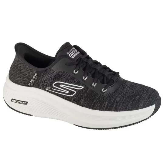 Zdjęcie produktu Skechers Slip-Ins: Go Run Elevate 2.0 220852-BKW, Męskie, Czarne, buty do biegania, tkanina, rozmiar: 41