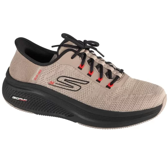 Zdjęcie produktu Skechers Slip-Ins: Go Run Elevate 2.0 220852-TPBK, Męskie, Szare, buty do biegania, tkanina, rozmiar: 41
