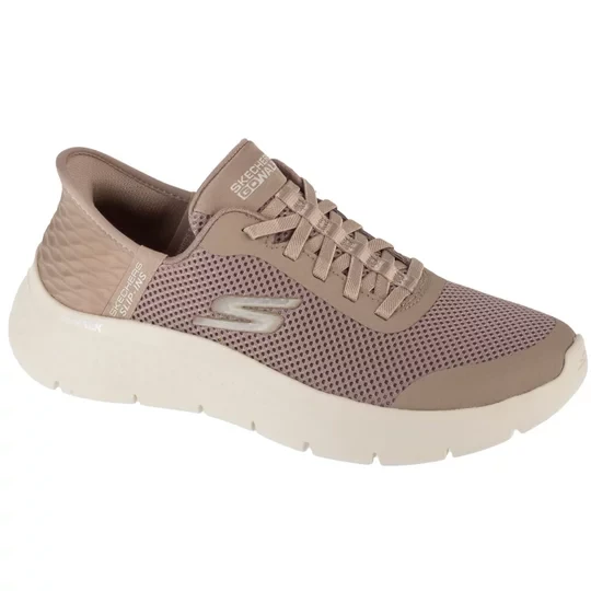 Zdjęcie produktu Skechers Slip-Ins: GO WALK Flex - Grand Entry 124836-TPE, Damskie, Beżowe, buty sneakers, tkanina, rozmiar: 36
