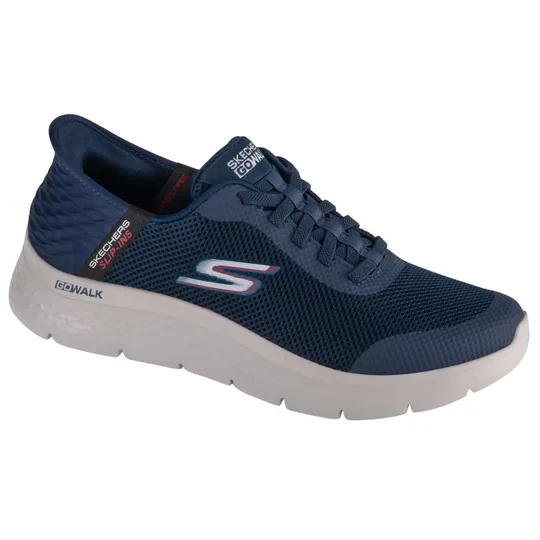 Zdjęcie produktu Skechers Slip-Ins: Go Walk Flex - Hands Up 216324-NVY, Męskie, Granatowe, buty sneakers, tkanina, rozmiar: 41