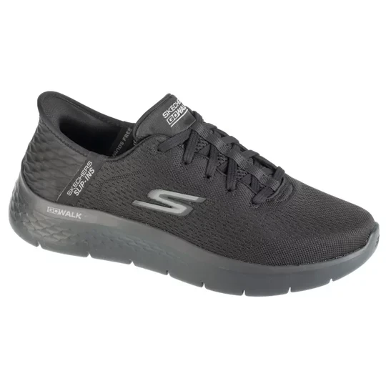 Zdjęcie produktu Skechers Slip-Ins: GO WALK Flex - New World 216505-BBK, Męskie, Czarne, buty sneakers, tkanina, rozmiar: 41