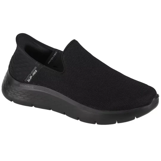 Zdjęcie produktu Skechers Slip-Ins: Go Walk Flex - No Hands 216491-BBK, Męskie, Czarne, buty sneakers, tkanina, rozmiar: 42, 5