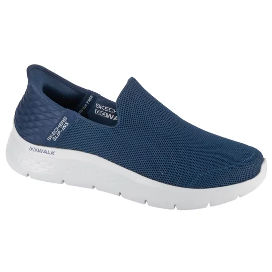 Zdjęcie produktu Skechers Slip-Ins: Go Walk Flex - No Hands 216491-NVY, Męskie, Granatowe, buty sneakers, tkanina, rozmiar: 42, 5