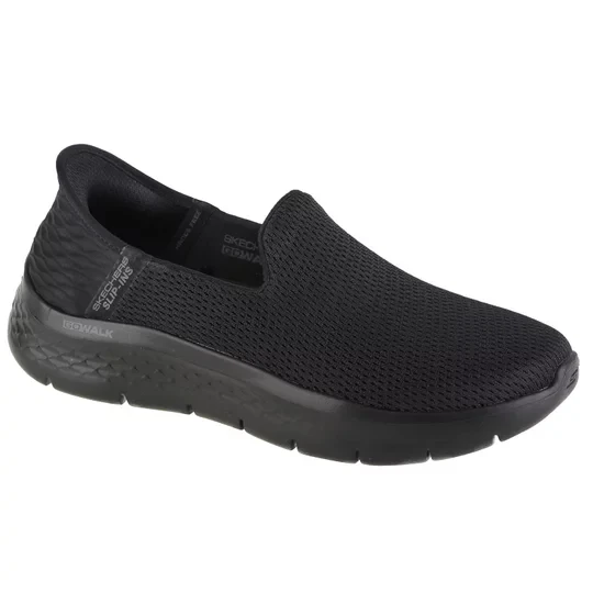 Zdjęcie produktu Skechers Slip-Ins: GO WALK Flex - Relish 124963-BBK, Damskie, Czarne, buty sneakers, tkanina, rozmiar: 35, 5