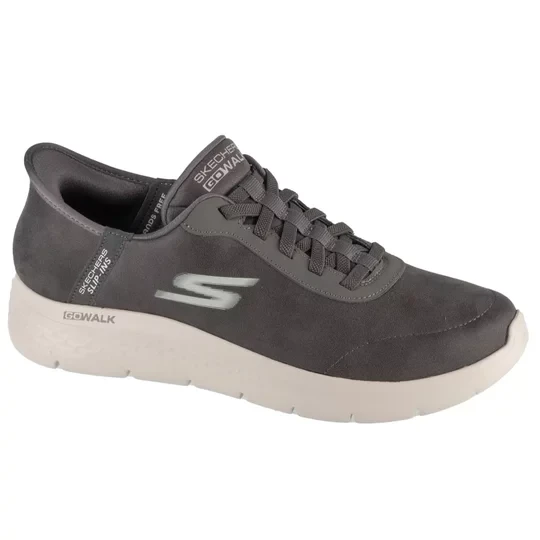 Zdjęcie produktu Skechers Slip-Ins: GO Walk Flex - Smooth Motion 216326-GRY, Męskie, Szare, buty sneakers, tkanina, rozmiar: 44