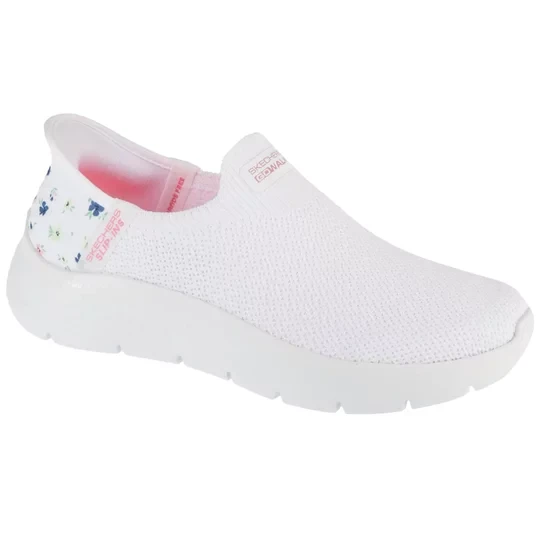 Zdjęcie produktu Skechers Slip-Ins: GO WALK Flex - Sunset Rose 124822-WHT, Damskie, Białe, buty sneakers, tkanina, rozmiar: 40